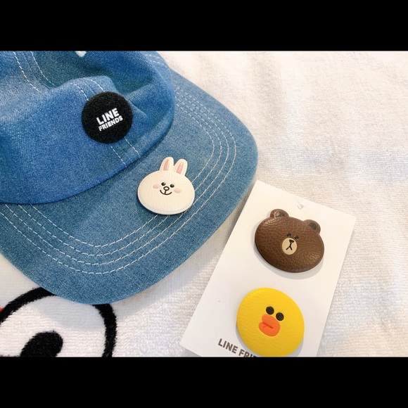 Line friends Denim Cap - Picture 5 of 5